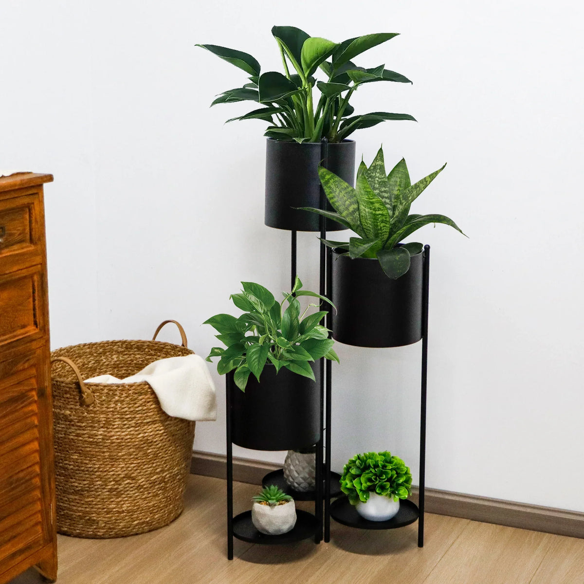 VerdaHigh - 6 - Tier Premium Metal Plant Stand