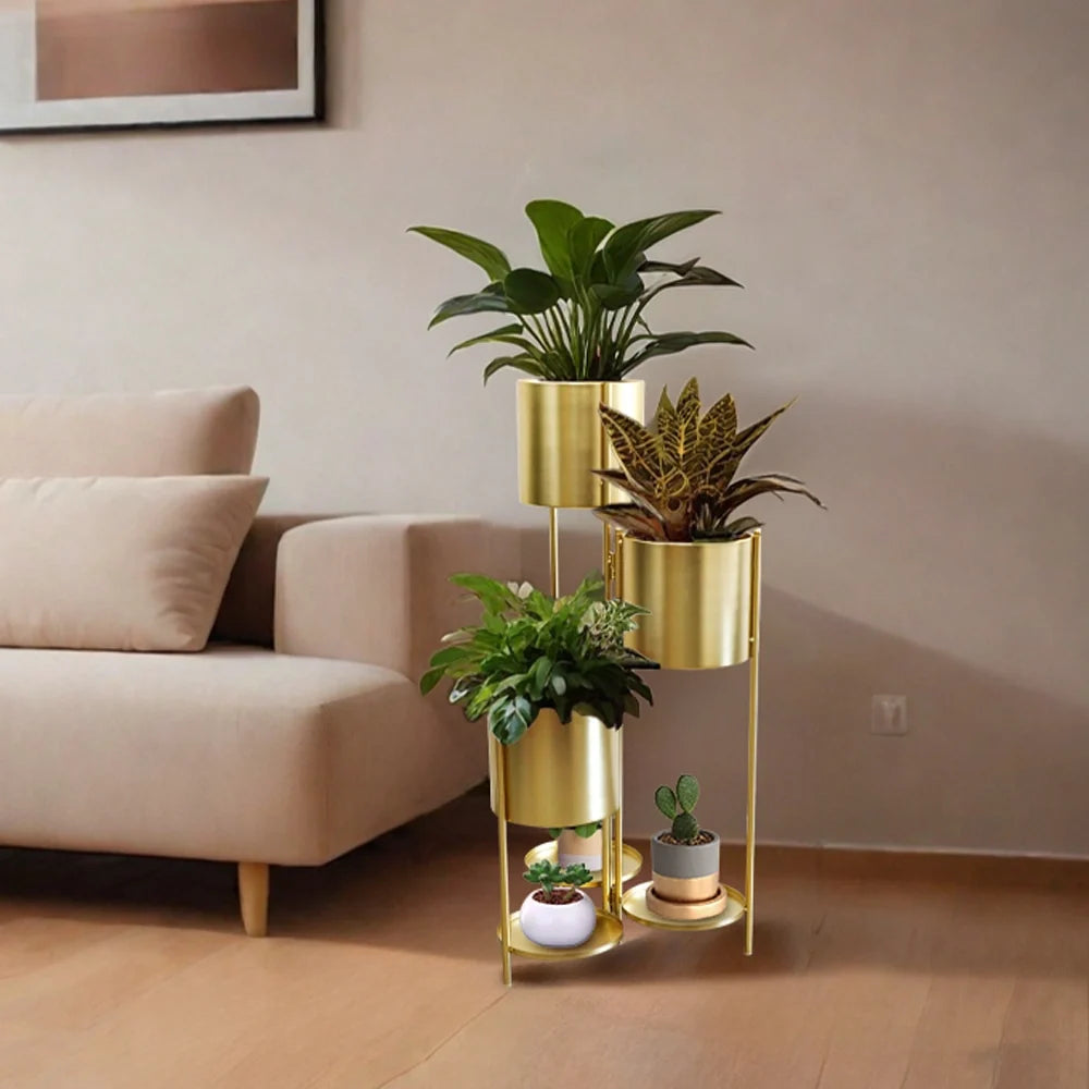 VerdaHigh - 6 - Tier Premium Metal Plant Stand