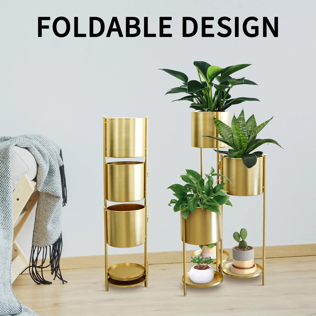 VerdaHigh - 6 - Tier Premium Metal Plant Stand