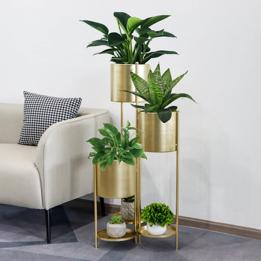 VerdaHigh - 6 - Tier Premium Metal Plant Stand